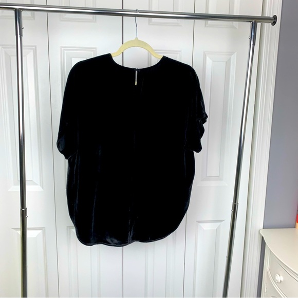 MADEWELL Velvet Black Shirt - Picture 2 of 3
